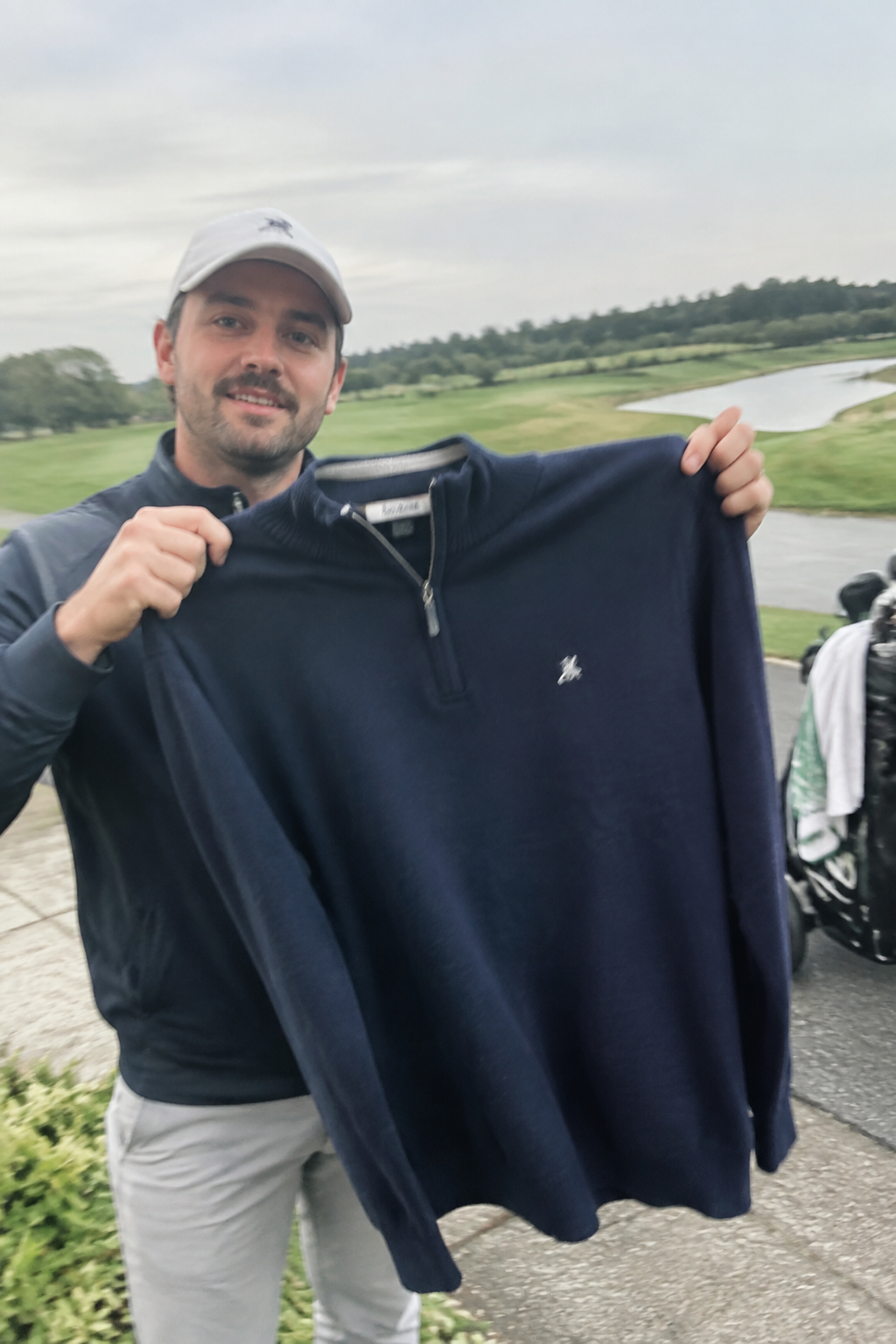 The premium golf jumper
